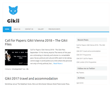 Tablet Screenshot of gikii.org